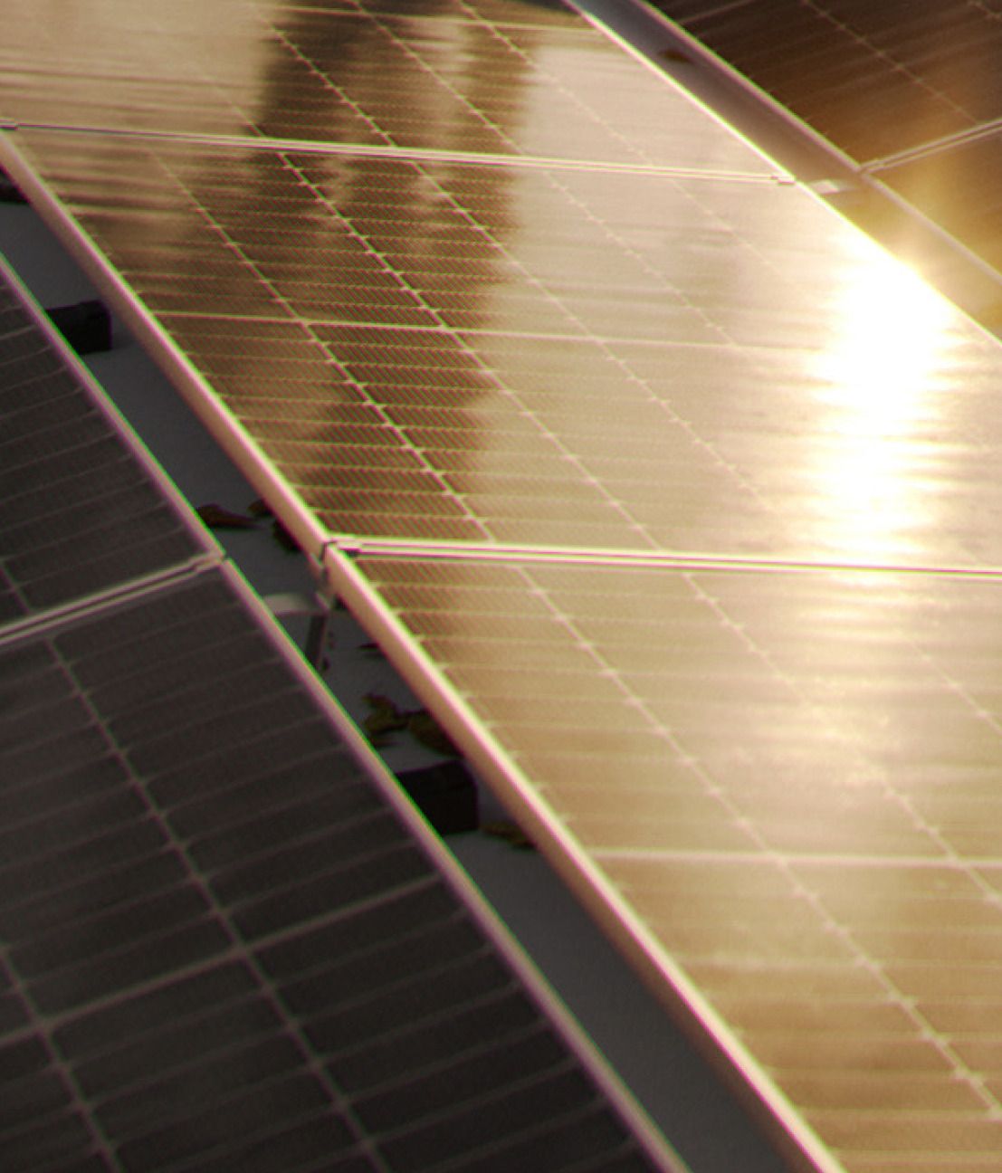 Net zero solar roof